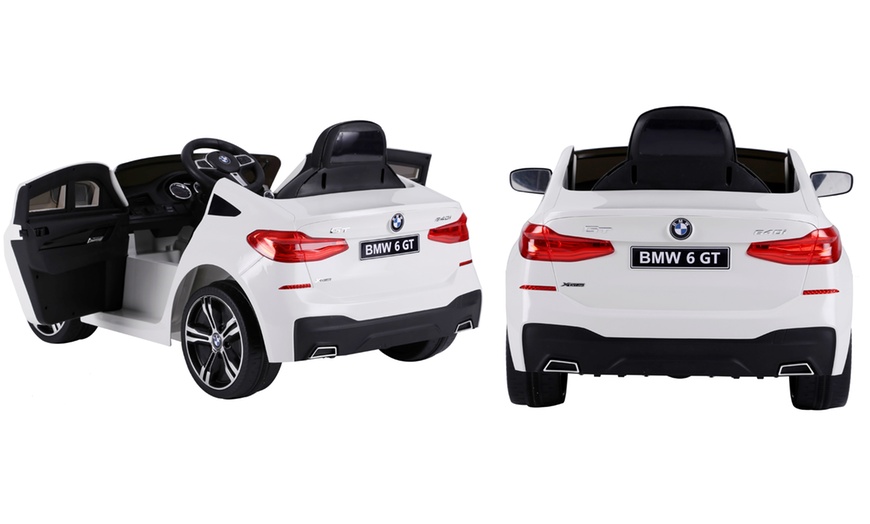 Image 4: BMW 6 GT-Style Kids' Electric Ride-On-Car