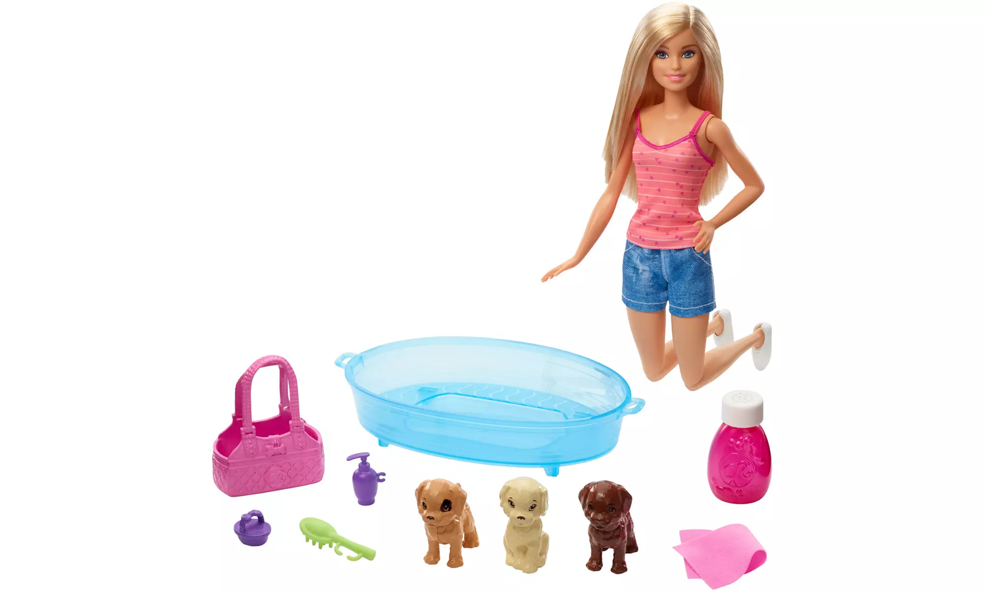 Barbie Puppy Bath Time Set (11-Piece) - Primary Image