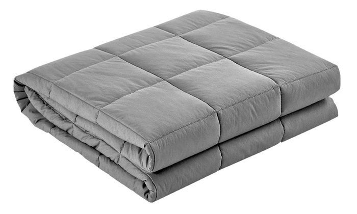 100% Cotton Weighted Gravity Blanket | Groupon