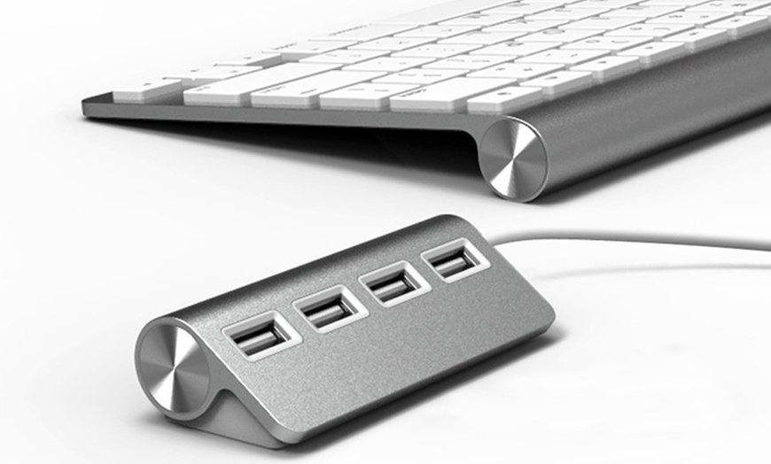 Image 1: Aluminium USB Hub