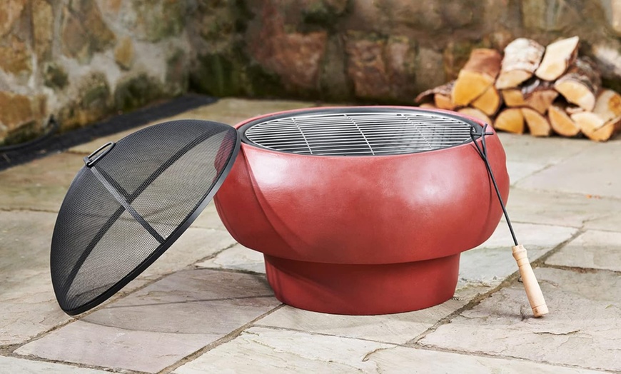 Image 7: Teamson Home Outdoor Fire Pit