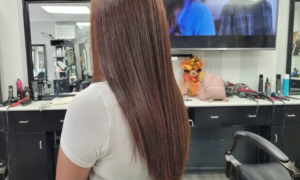 Transform Your Hair with One Blowout, or One Blowout with Wash at Hollywood by Erika
