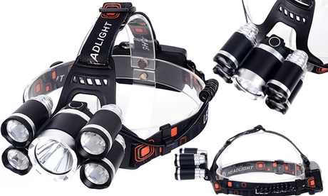 1 o 2 fasce elastiche con LED frontale e 4 modalità di illuminazione