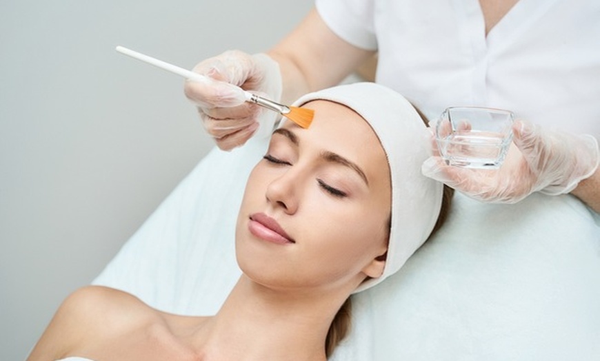 Image 1: Choice of Chemical facial peel and dermaplane at Wright Aesthetics