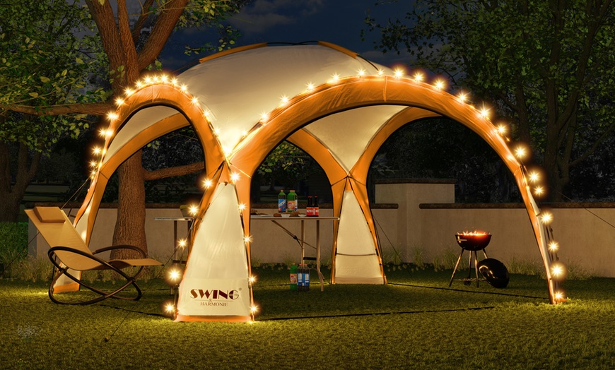 Image 8: Pavillon de jardin "DomeShelter" de la marque Swing & Harmony