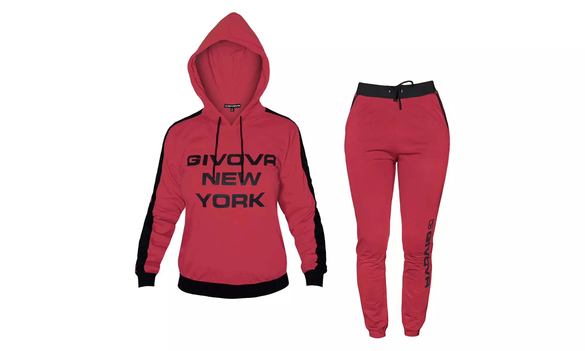 Tuta Givova da donna in 100% cotone