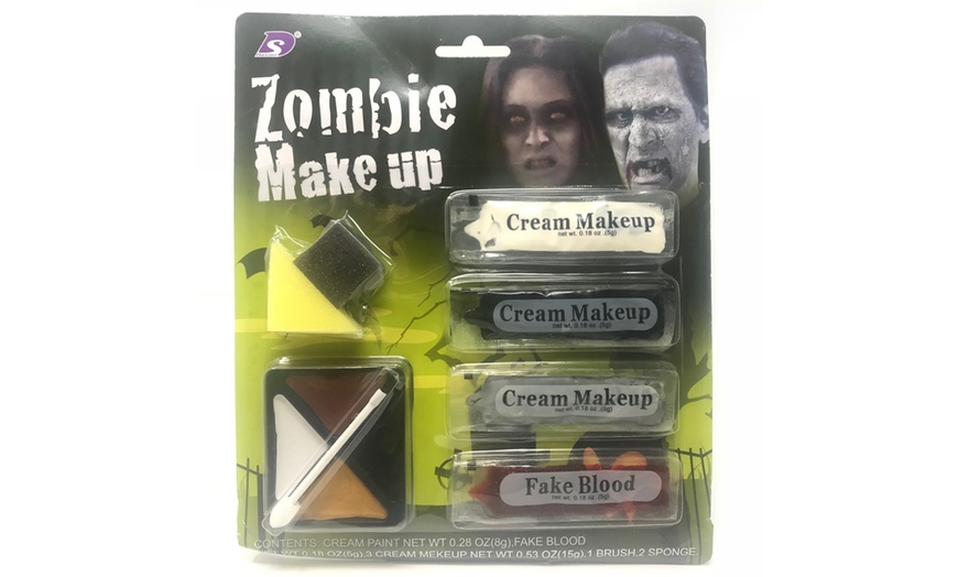 Image 3: Kit makeup zombie