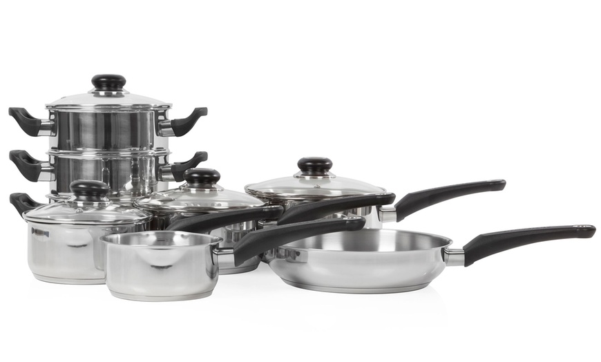 Image 3: Morphy Richards 8-Piece Pan Set