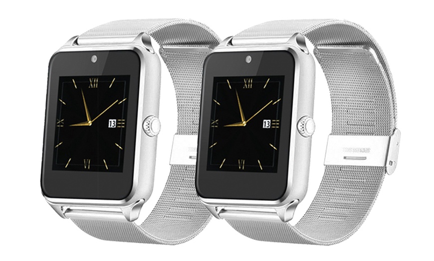 Image 7: Milanese Strap Smartwatch