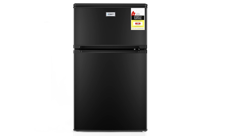 Image 30: Portable or Permanent Bar Black Fridge
