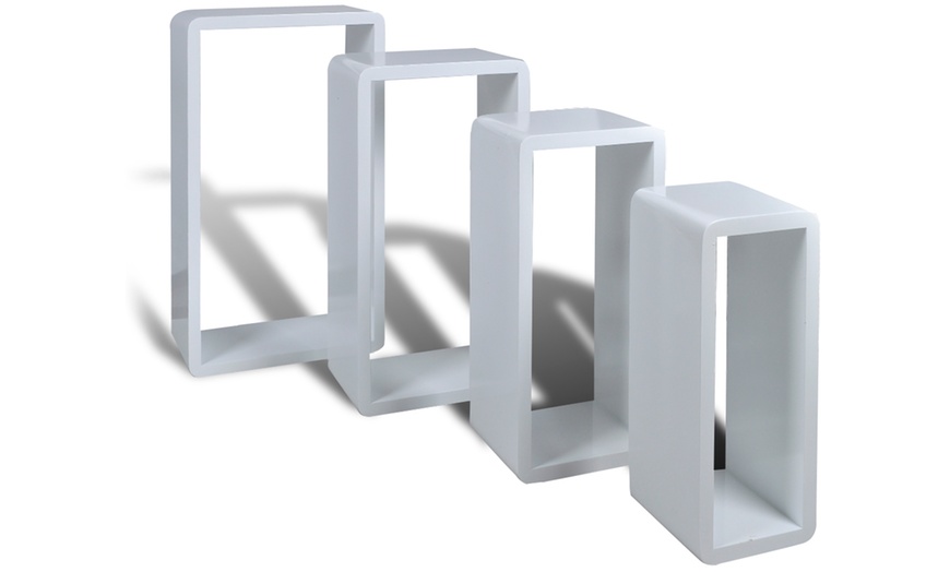 Image 2: Cuboid Shelves Set