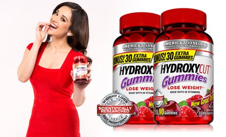 Hydroxycut Dietary Supplement Gummies (2-Pack)