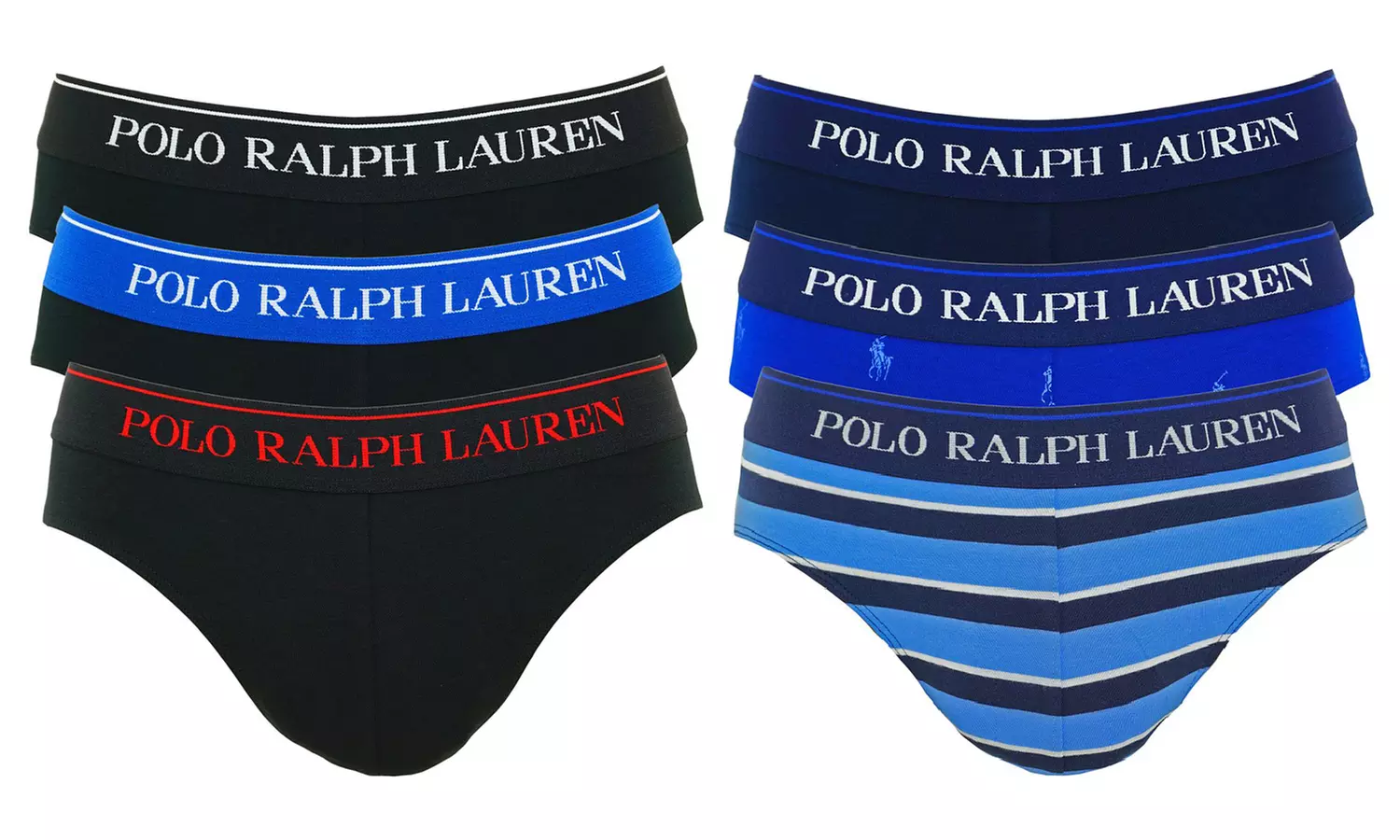 Pack de 3 slips de la marque Ralph Lauren pour homme - Primary Image