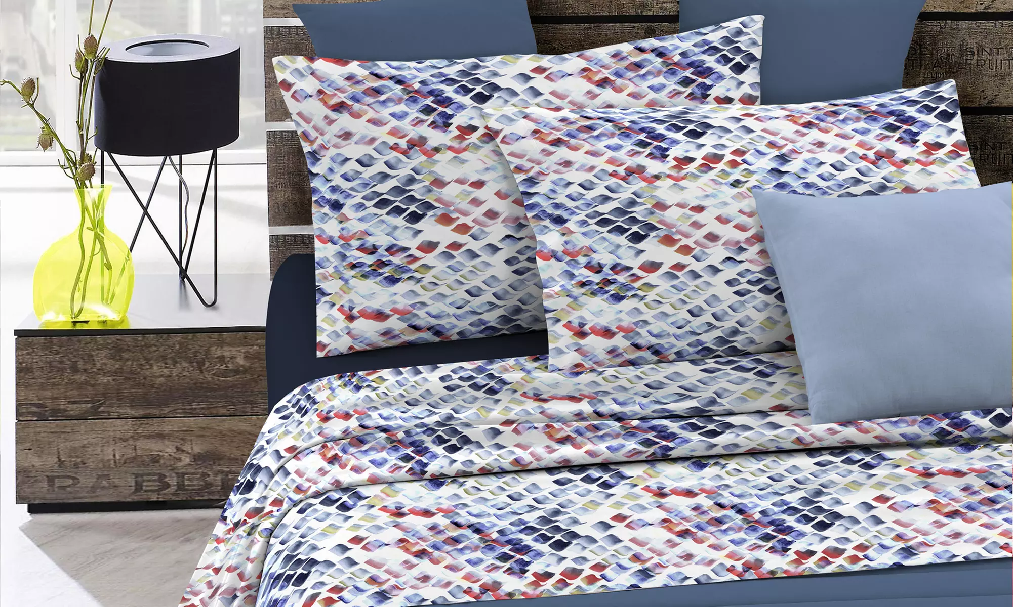 Completo letto Fashion no stiro Made in Italy