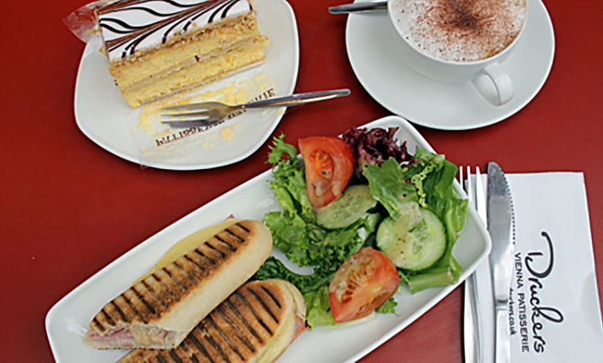 Image 2: Druckers Vienna Patisserie: Panini, Gateau and Drink 