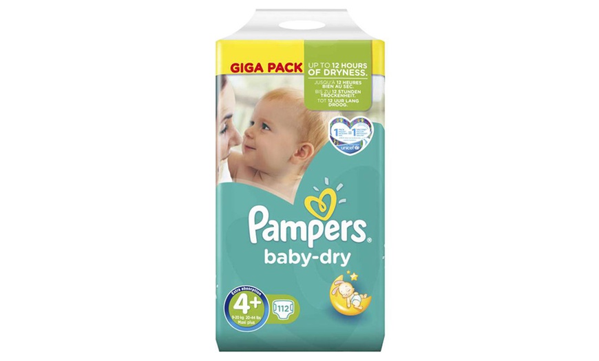 Image 3: Two Pampers Baby Dry Giga Packs