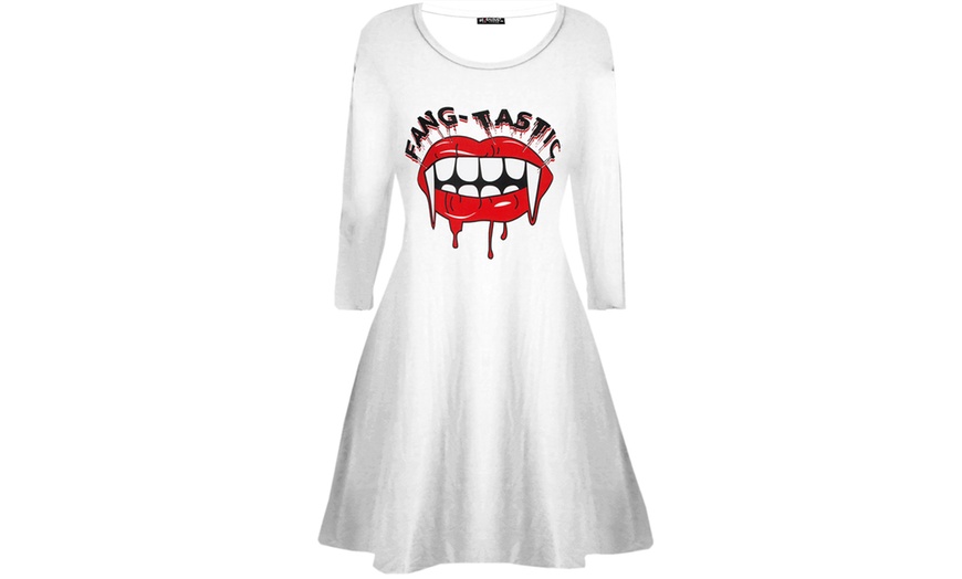 Image 12: Halloween Costume Swing Mini Dress