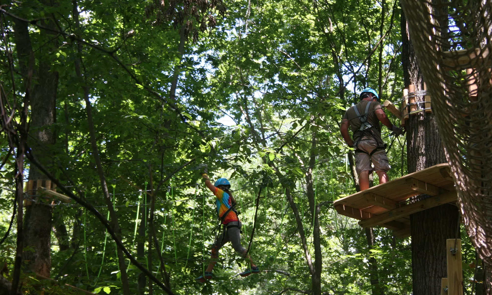 3-Hour Conquer the Canopy Adventure for One or Two at Edge Adventures (Up to 30% Off). Four Options Available. - Primary Image