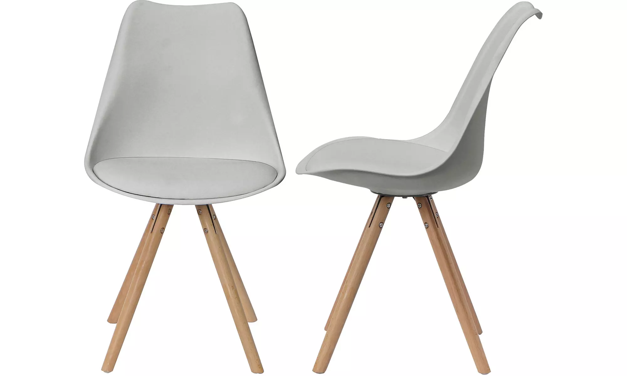 1, 2 o 4 sedie imbottite Camelia Sampur