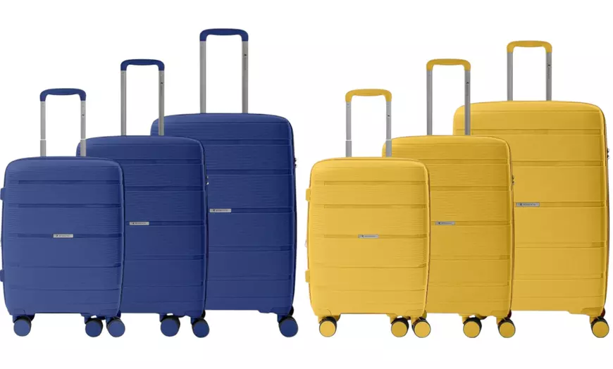 Image 1: 1 of 3 harde trolleykoffers in kleur naar keuze