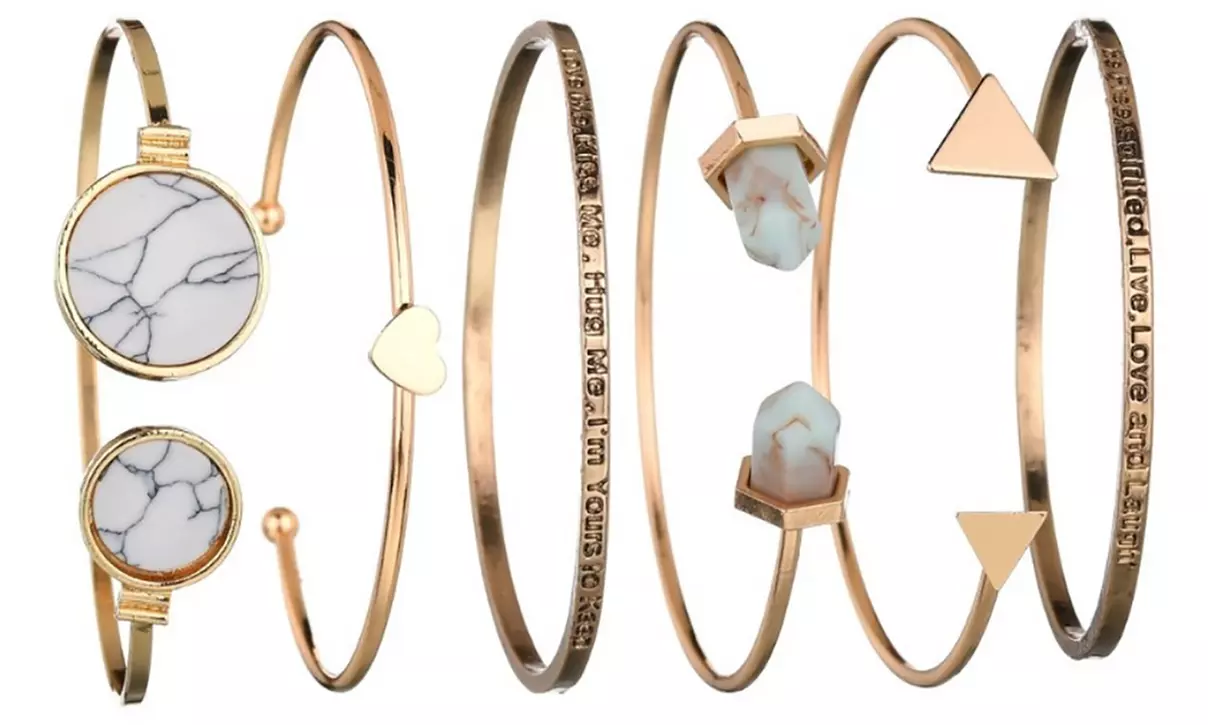 1 ou 2 ensembles de 6 bracelets de la collection "Boho Cuff" - Primary Image