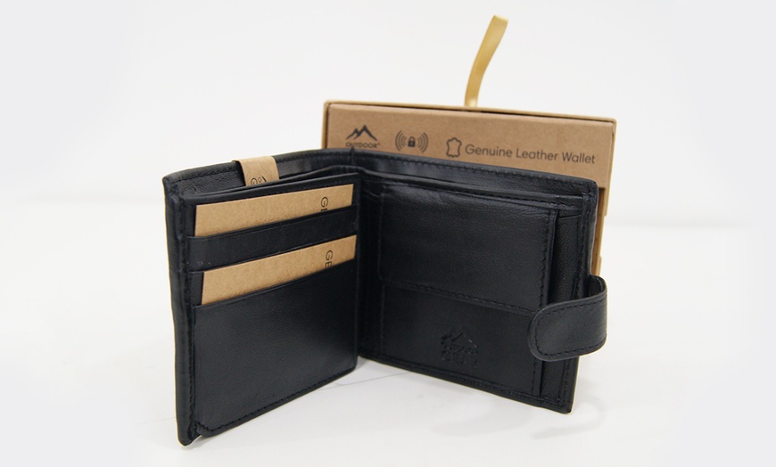 Image 6: Outdoor Gear Leather Wallet