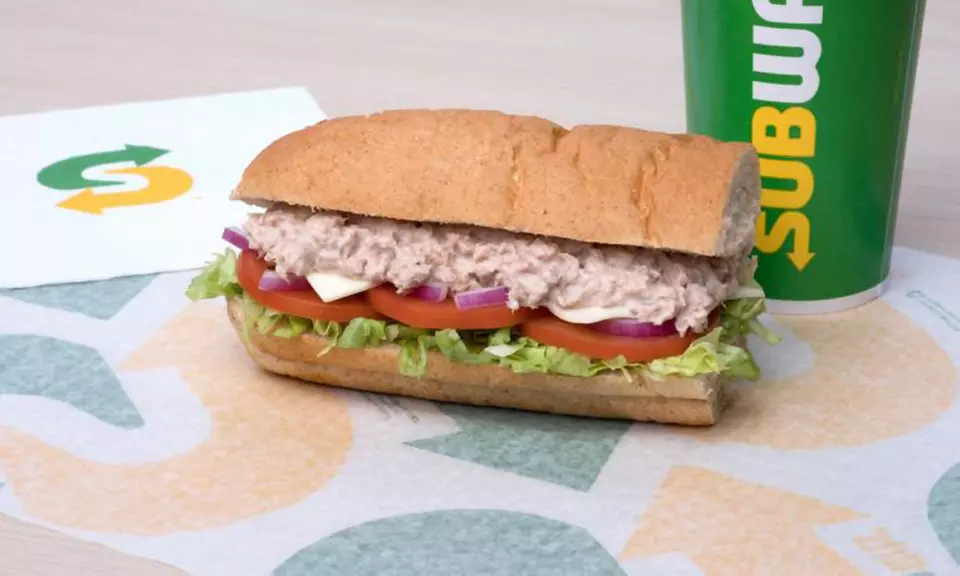 $20 for Family Four-Pack for Carryout or Delivery from Subway ($20 Value) - Primary Image