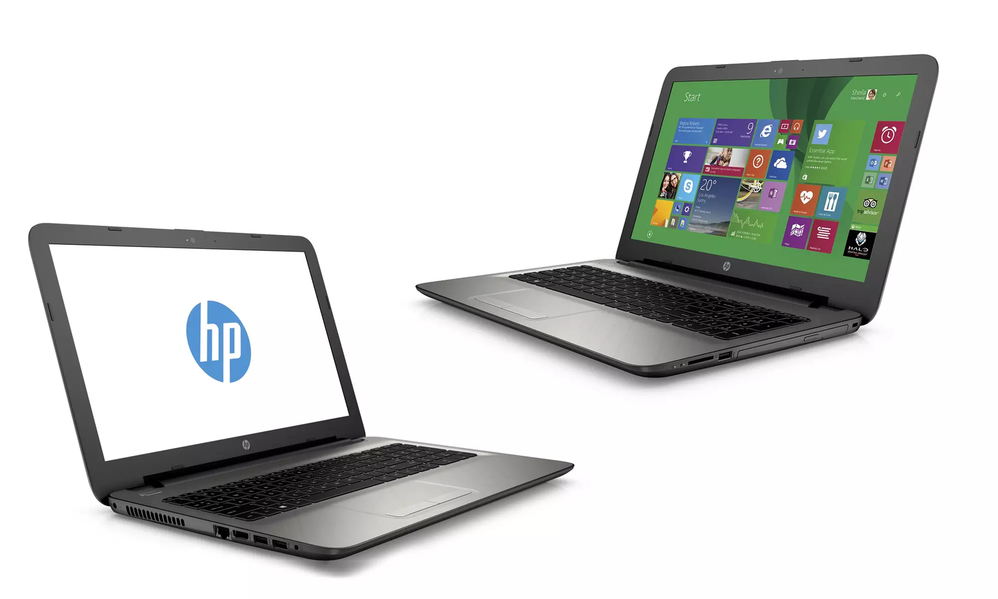 HP 15.6" Notebook with AMD Quad-Core Processor, 6GB RAM, and 1TB Hard Drive (Manufacturer Refurbished) - Second Medium