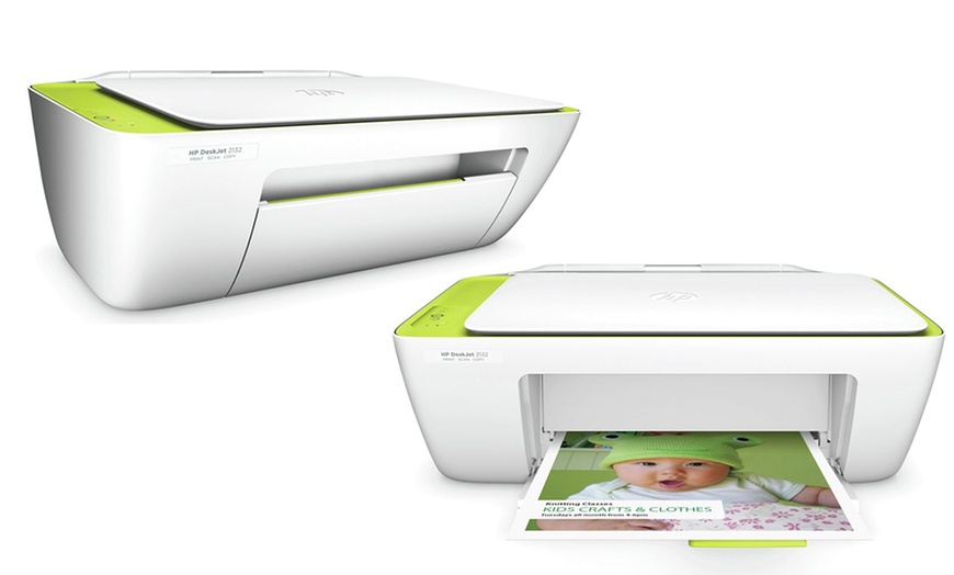 Image 2: HP DeskJet All-in-One Printer