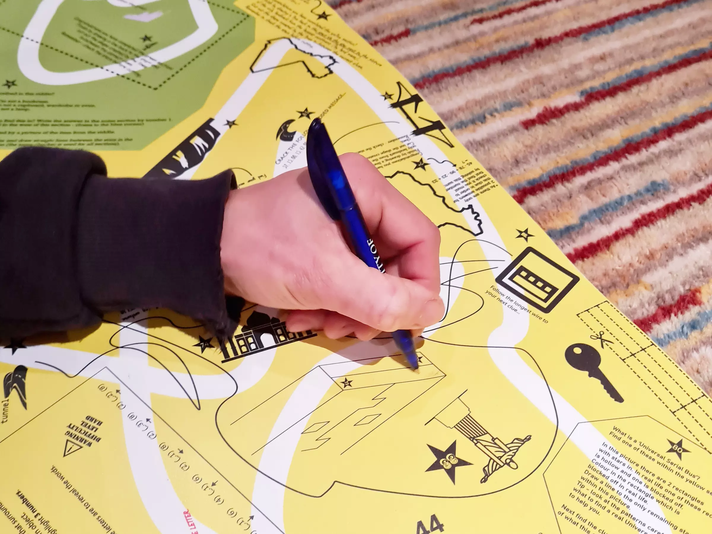 PUZMAT - An escape room on a mat! at The Great Game