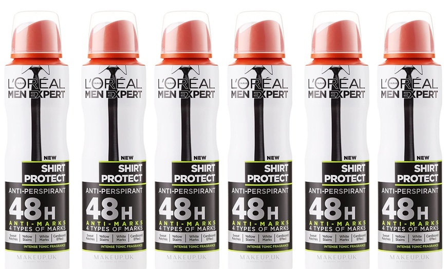 Image 5: Six-Pack of L'Oreal Men Expert Deodorant Body Sprays 250ml