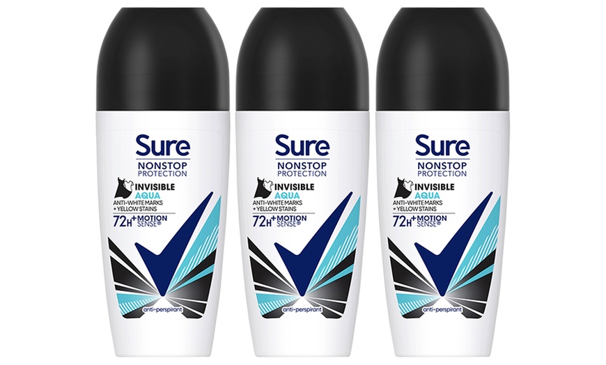 Image 4: Sure Non-Stop Protection Deodorant Roll-On 72H Motion Sense 50ml