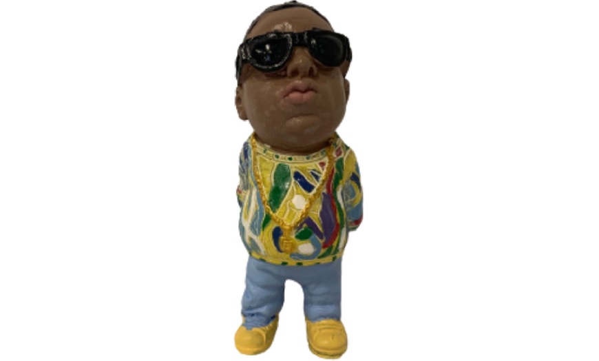 Image 4: One, Two or Five 90s Hip-Hop Rapper Gnome Decorations