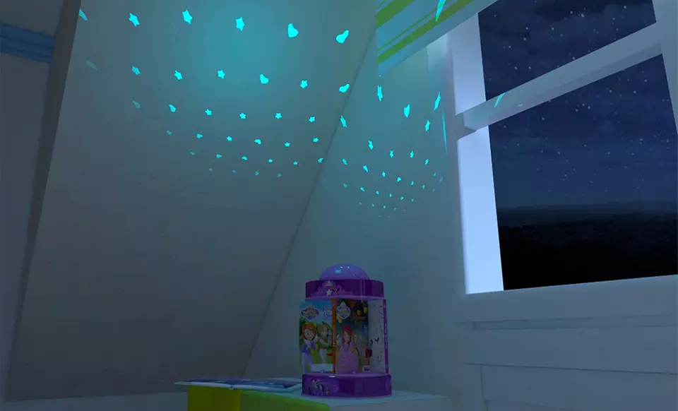 Disney's Sofia the First Musical Nightlight Carousel with 5 Books - Primary Image