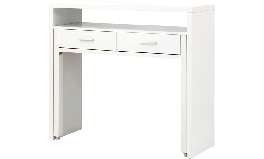 Image 7: Regis Extending Console Desk