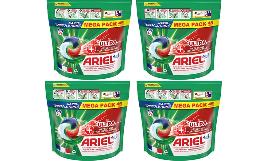 Image 7: 45, 90 ou 180 capsules Ariel "All In One" Ultra ou Touch of Lenor