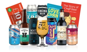 8 Craft Beers, snack, glass & voucher