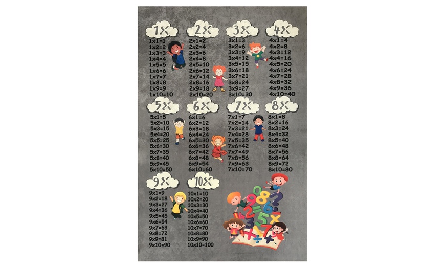 Image 4: Multiplication Table Mat