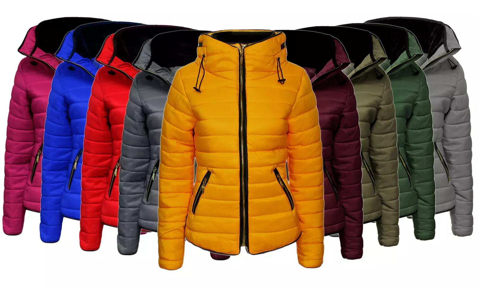 Doudoune matelassée à col montant - Primary Image