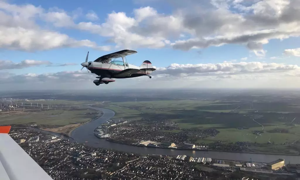 20 Min. Kunstflug im Doppeldecker