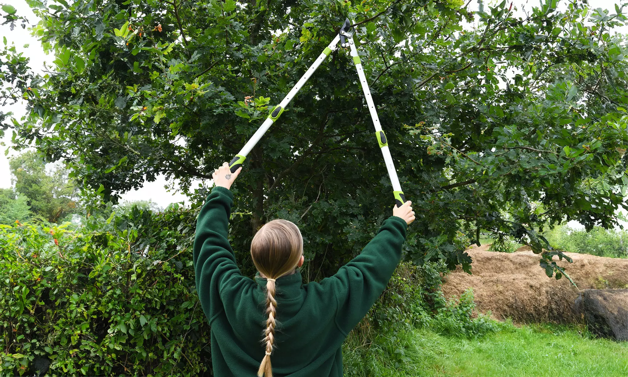 Garden Gear Tools - Telescopic Hedge Hears, Bypass and Anvil Loppers