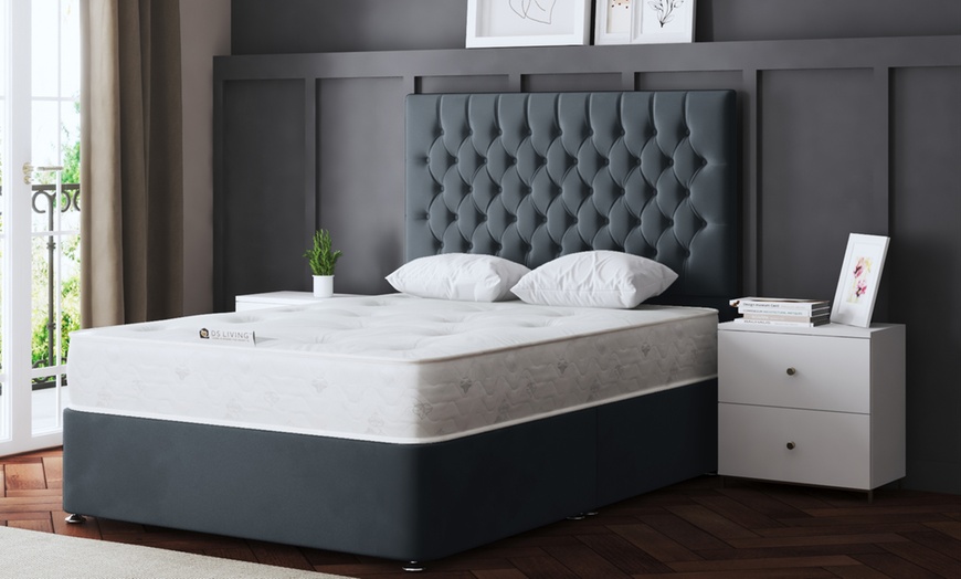 Image 12: Seraphine Chesterfield Divan Bed with Optional Mattress