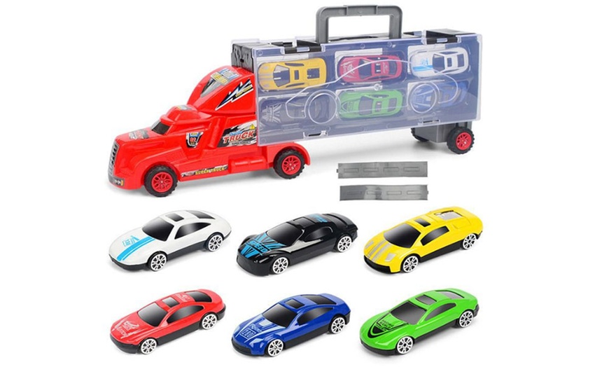 Image 2: Alloy Car Model Set