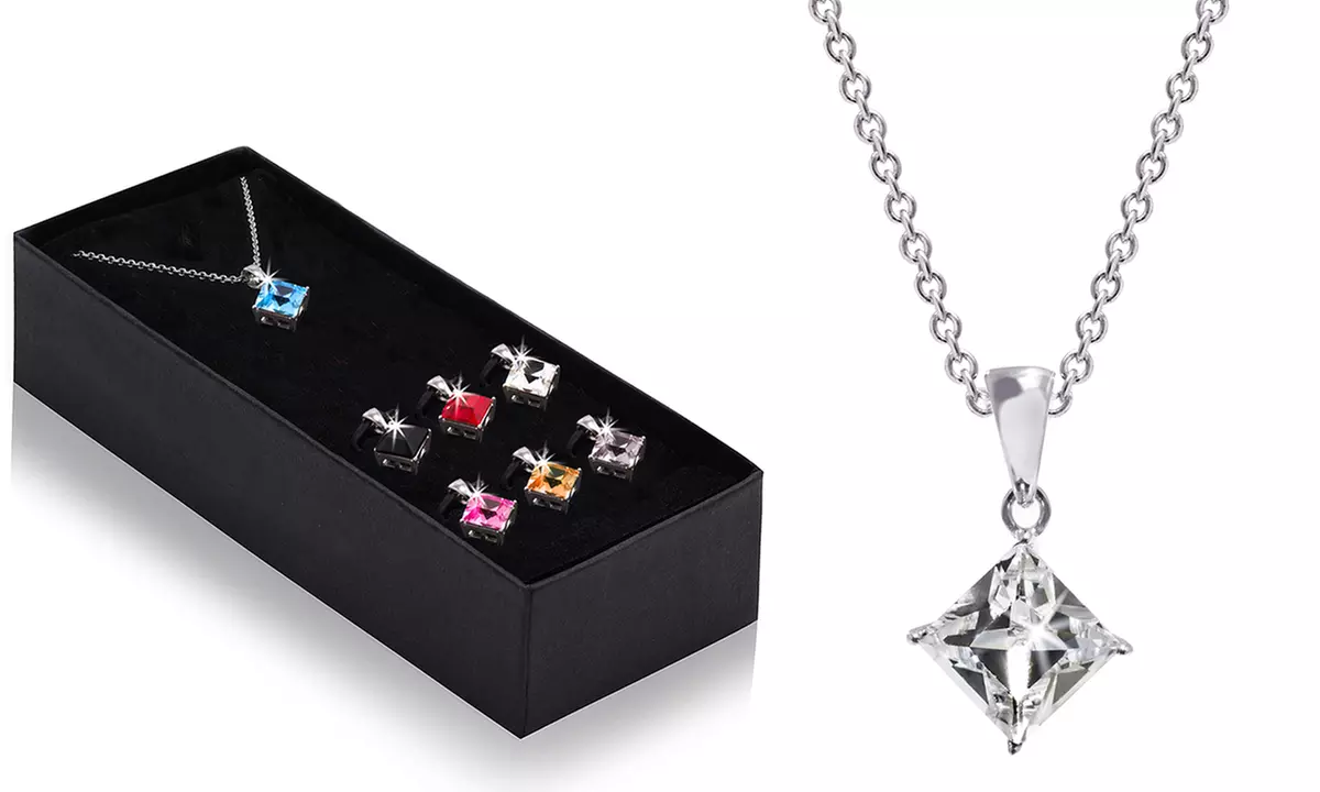 1 ou 2 coffrets de 7 pendentifs de la marque The Gemseller ornés de cristaux Swarovski® - Primary Image