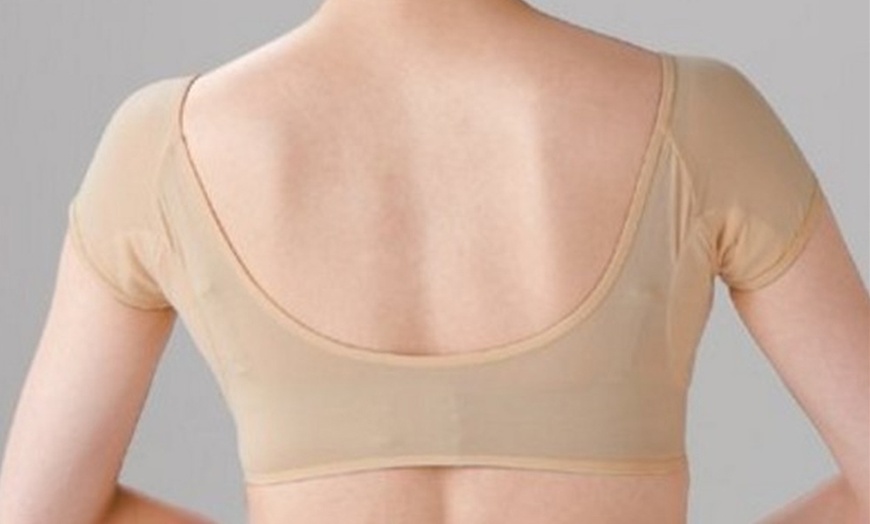 Image 4: Women's Breathable Armpit Underarm Sweat Pads Vest