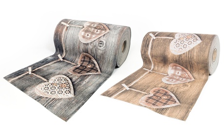 Tappeto passatoia antiscivolo con stampa digitale, disponibile in 2 colori e varie misure