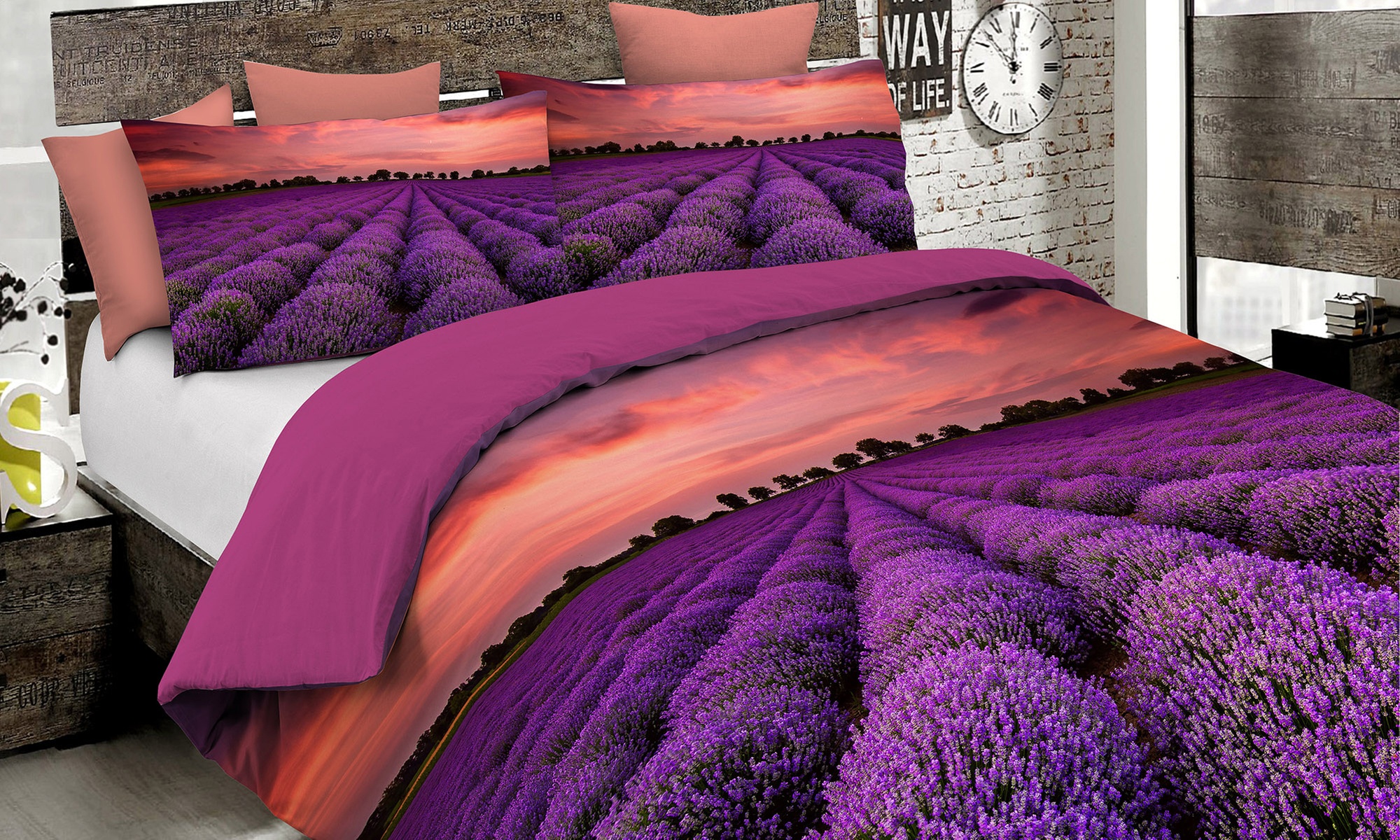 Copripiumino Goodnight Made in Italy no stiro