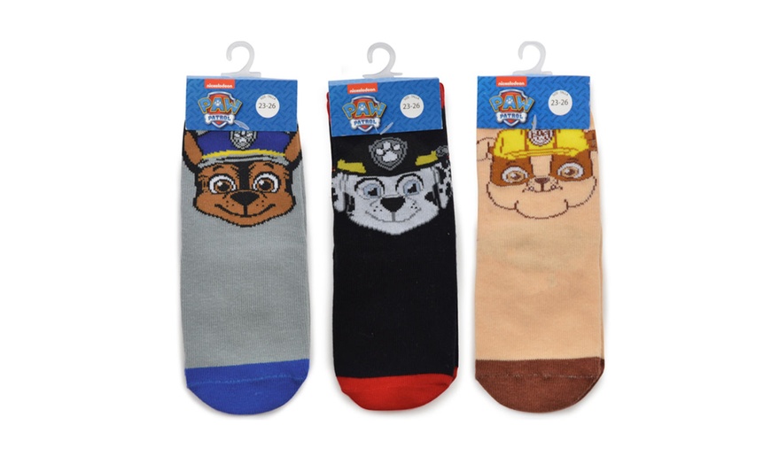 Image 2: 3 or 6 Pairs of Character Socks