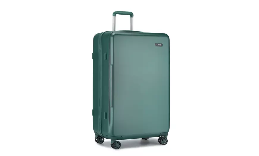 Image 4: One or Three Minimalist Design Hard Shell Luggage Set with TSA Lock 