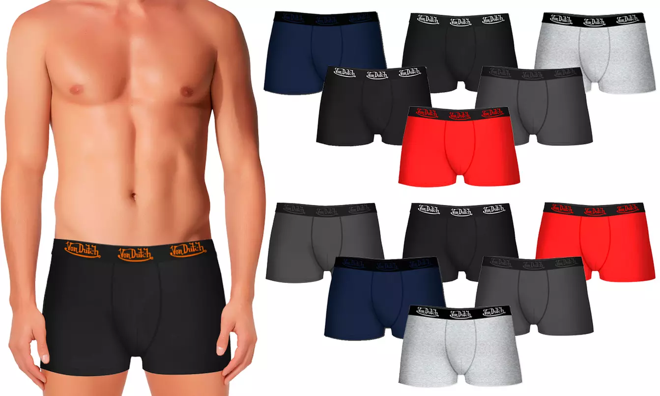 Pack ''surprise'' de 10 boxers Von Dutch - Primary Image